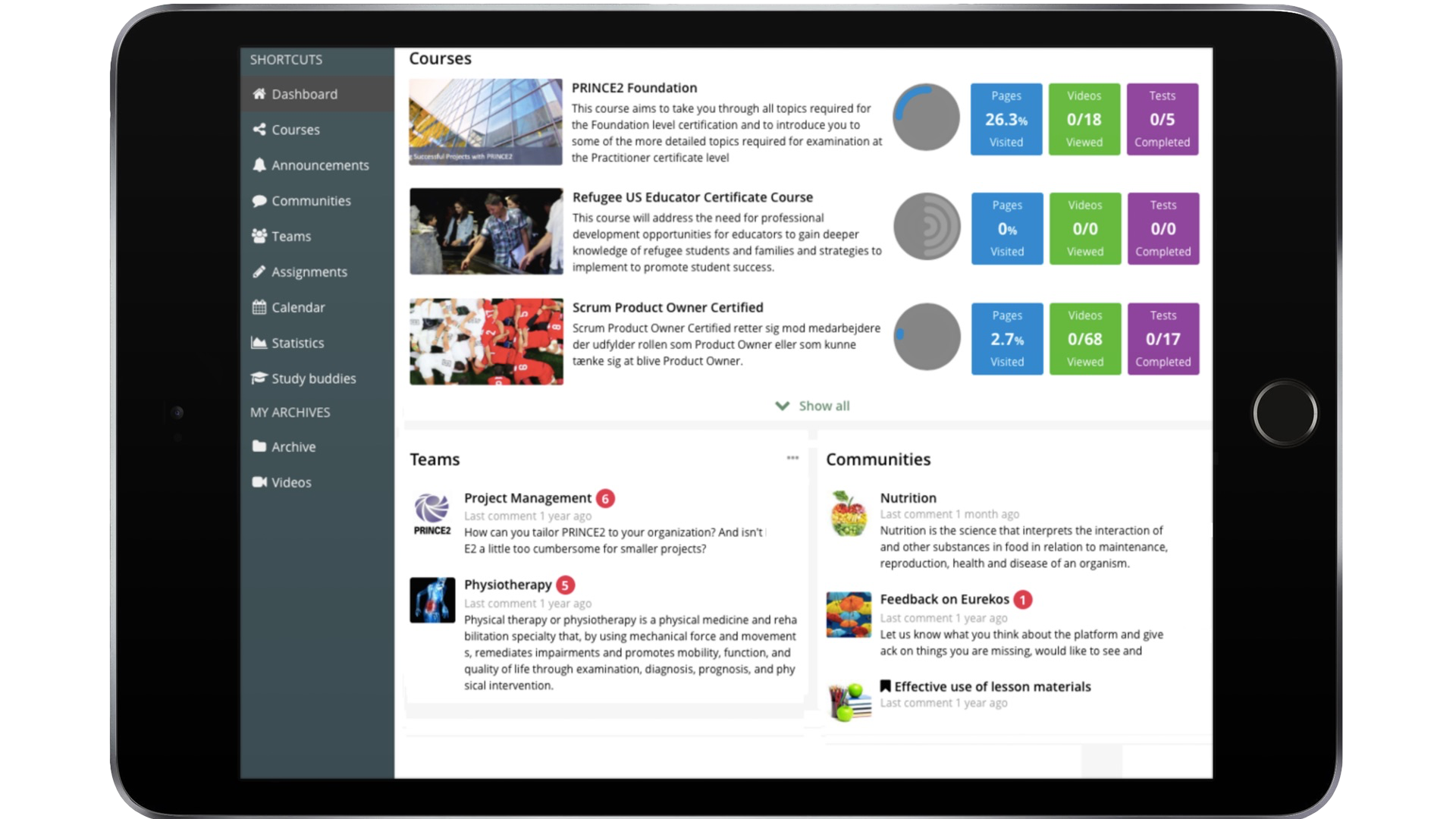 image for eurekos lms section 3 v3.5 image for eurekos lms section 3 v3.5