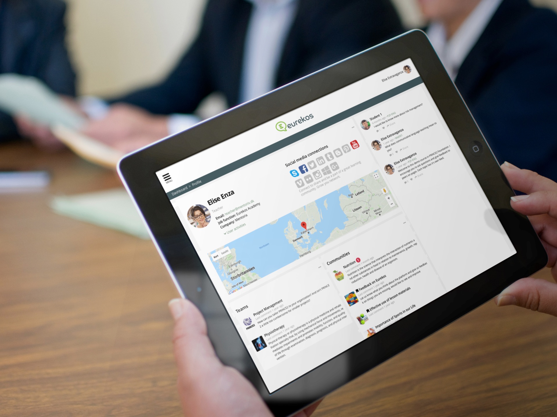 Turn learning into practice with engaging social and collaboration tools | Eurekos LMS Turn learning into practice with engaging social and collaboration tools | Eurekos LMS