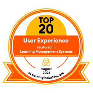 2021 eLearning Industry USER EXPERIENCE