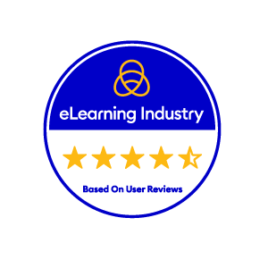eLearning Industry 4 Plus stars