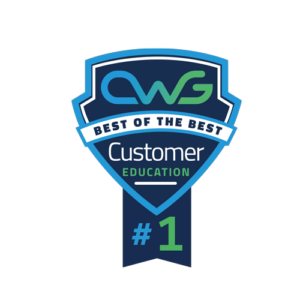 Best of the Best for Customer Education, Ranked Number 1 - Craig Weiss Group