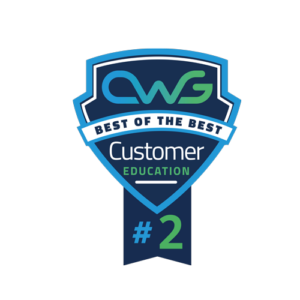 Best of the Best Customer Education, Ranked Number 2 - Craig Weiss Group